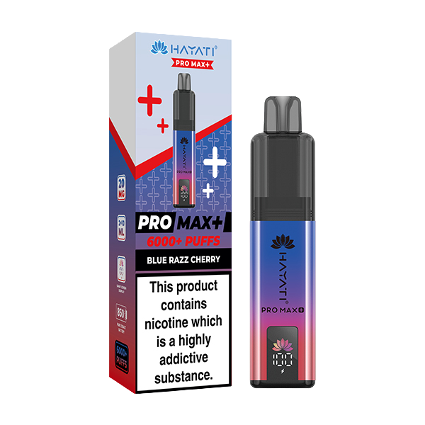 Hayati Pro Max Plus 6K Kit - Blue Razz Cherry
