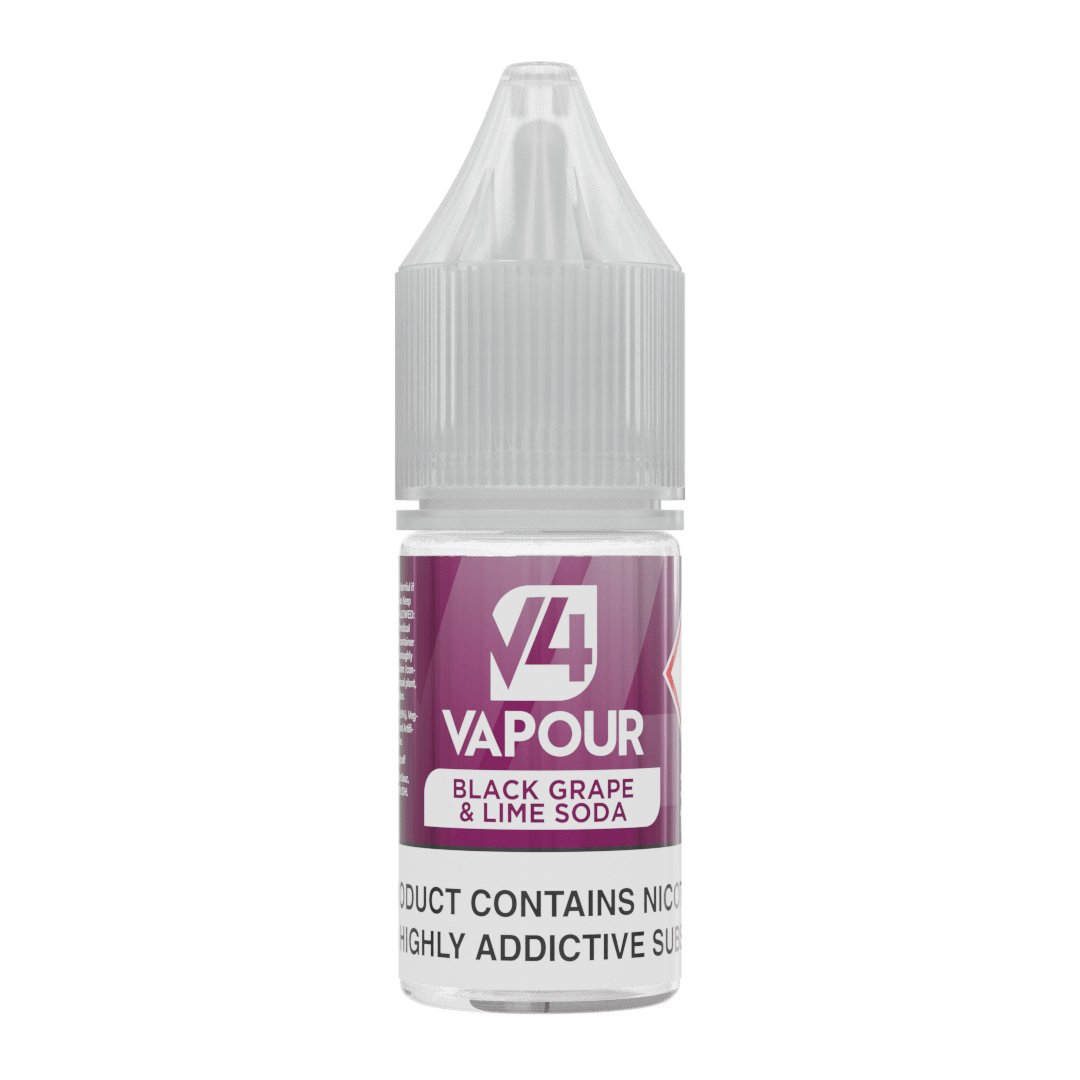 V4 Vapour Black Grape & Lime Soda 10ml