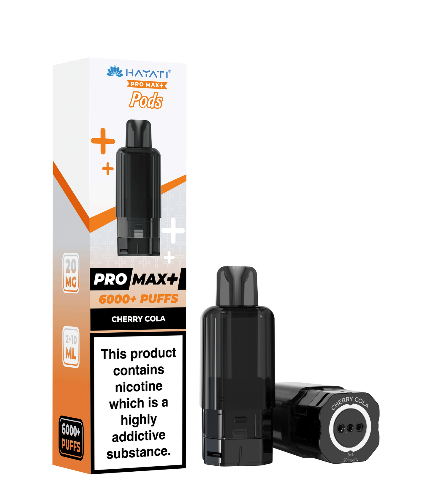 Hayati Pro Max Plus 6K Prefilled Replacement Pods - Cherry Cola