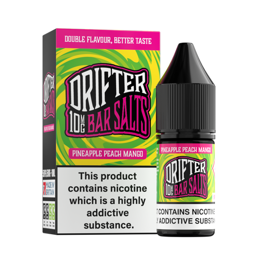 Drifter Bar Salts - Pineapple Peach Mango 10ml