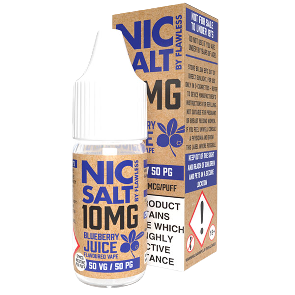 Nic Salt by Flawless - Blueberry 10ml