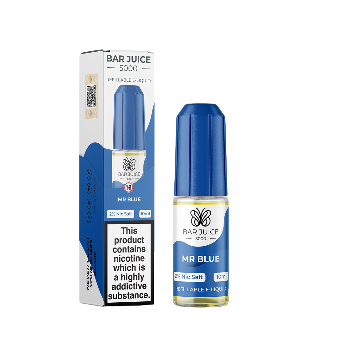 Bar Juice 5000 Nic Salt 10ml - Mr Blue