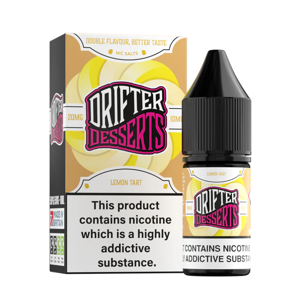 Drifter Desserts Bar Salts - Lemon Tart 10ml