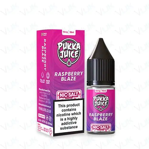 Pukka Juice - Nic Salt Raspberry Blaze 10ml E-liquid