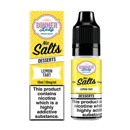 Dinner Lady Nic Salt - Desserts - Lemon Tart 10ml