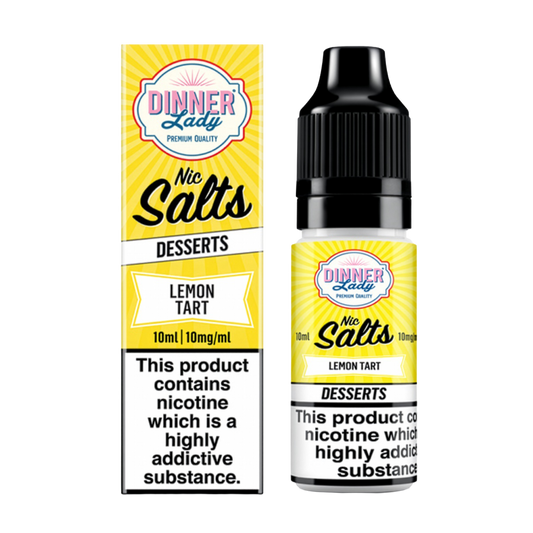 Dinner Lady Nic Salt - Desserts - Lemon Tart 10ml