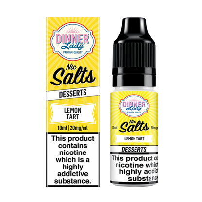 Dinner Lady Nic Salt - Desserts - Lemon Tart 10ml