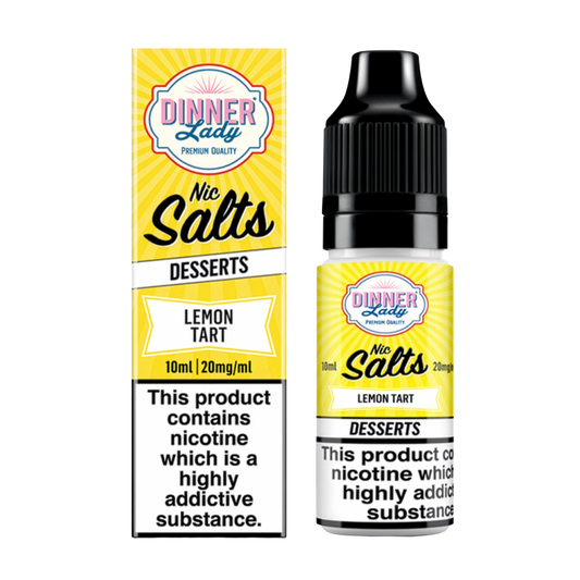 Dinner Lady Nic Salt - Desserts - Lemon Tart 10ml