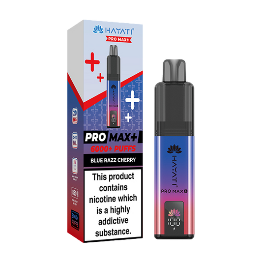 Hayati Pro Max Plus 6K Kit - Blue Razz Cherry