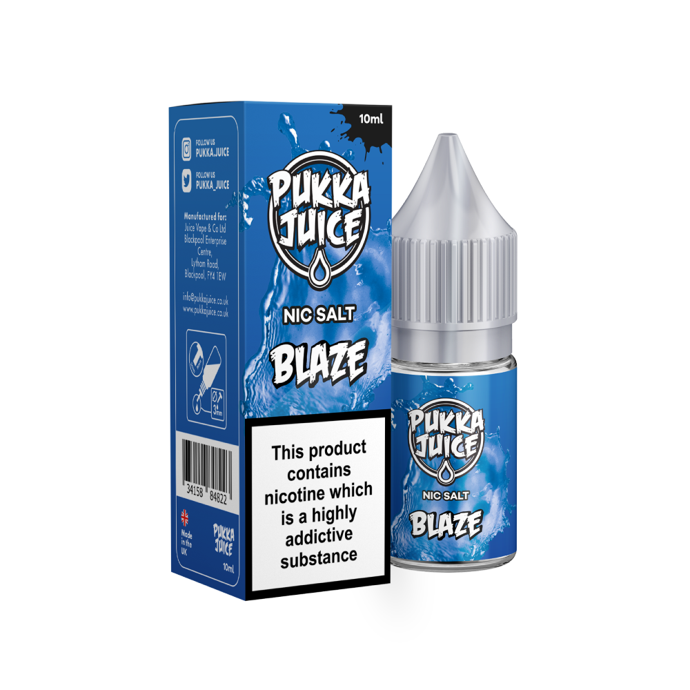 Pukka Juice - Nic Salt Blaze 10ml E-liquid