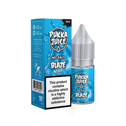 Pukka Juice - Blaze No Ice - Nic Salt 10ml