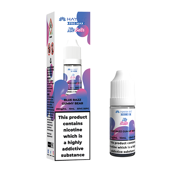 Hayati Pro Max Nic Salt 10ml - Blue Razz Gummy Bear