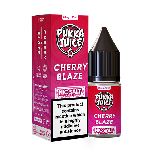 Pukka Juice - Nic Salt Cherry Blaze 10ml E-liquid
