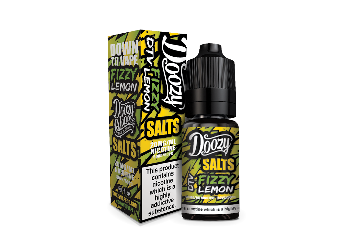 Doozy Salts Fizzy Lemon 10ml