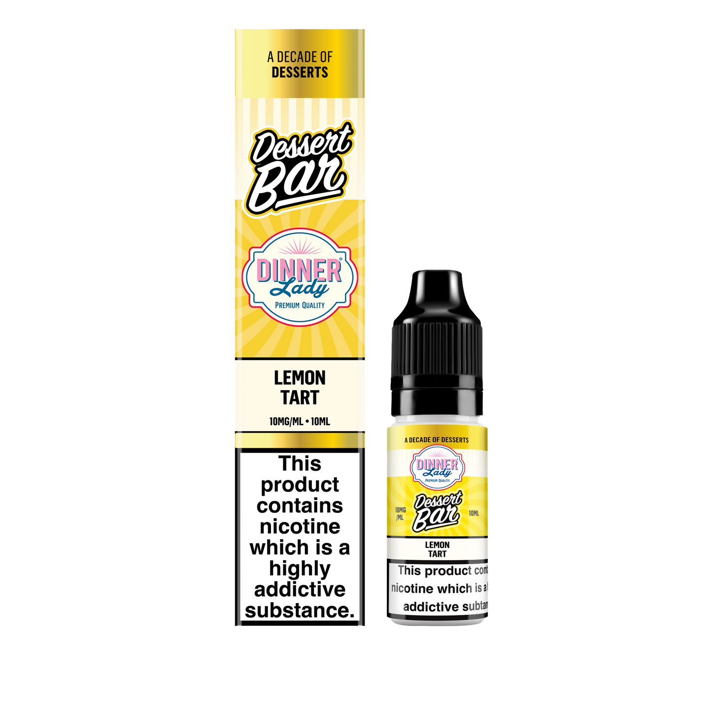 Dinner Lady - Desserts Bar Salts - Lemon Tart 10ml