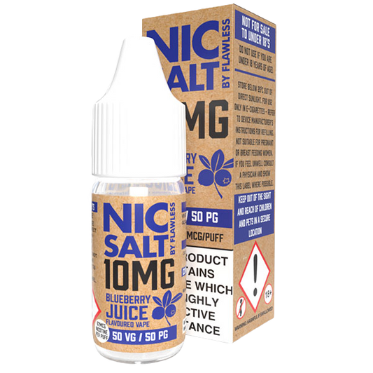 Nic Salt by Flawless - Blueberry 10ml