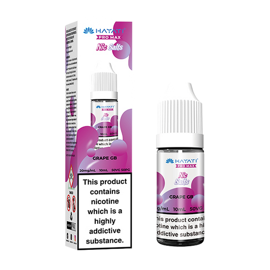 Hayati Pro Max Nic Salt 10ml - Grape GB