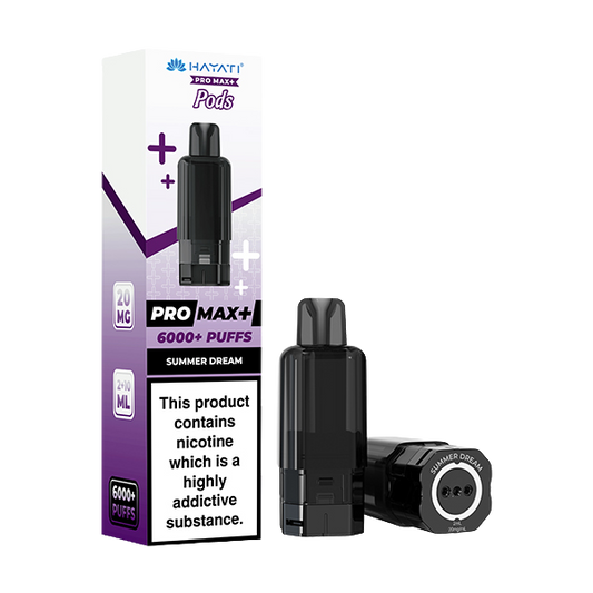 Hayati Pro Max Plus 6K Prefilled Replacement Pods - Summer Dream