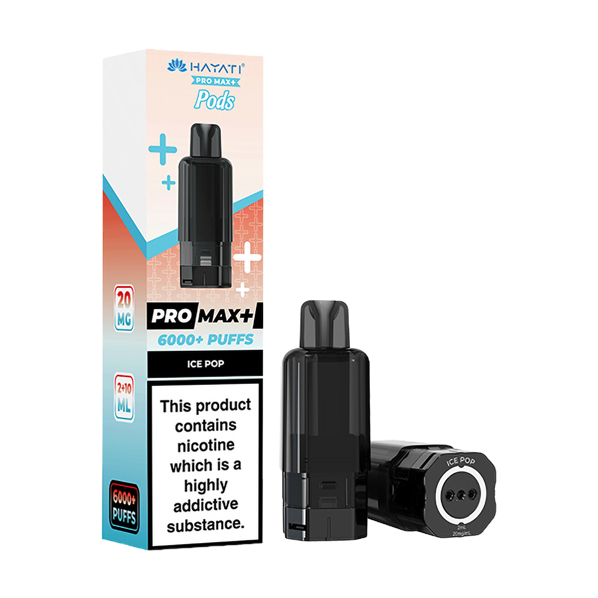 Hayati Pro Max Plus 6K Prefilled Replacement Pods - Ice Pop