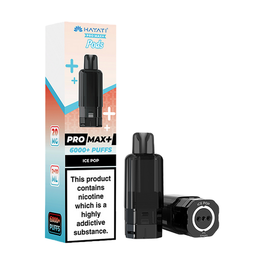 Hayati Pro Max Plus 6K Prefilled Replacement Pods - Ice Pop