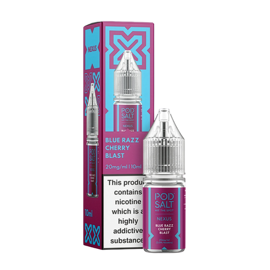 Pod Salt Nexus Blue Razz Cherry Blast 10ml