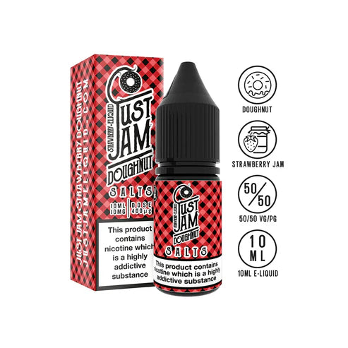 Just Jam - Strawberry Doughnut Nic Salt 10ml