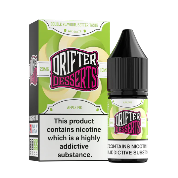 Drifter Desserts Bar Salts - Apple Pie 10ml