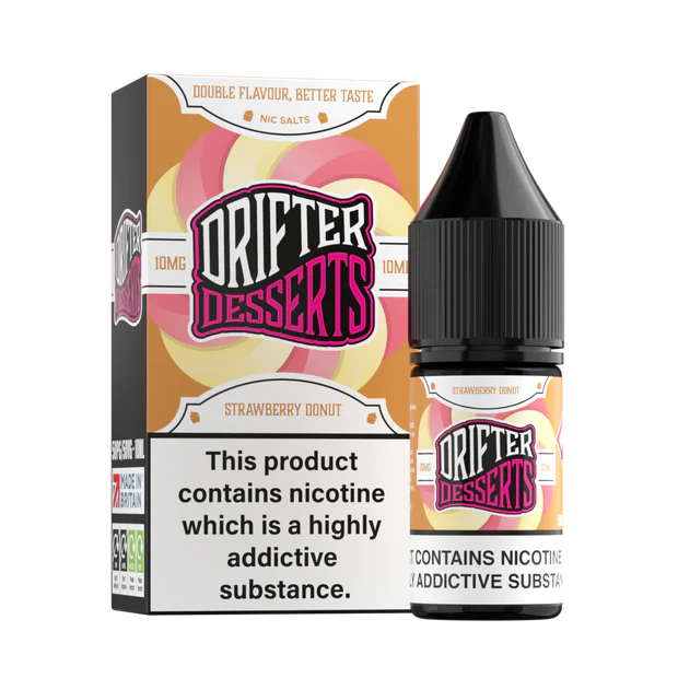 Drifter Desserts Bar Salts - Strawberry Doughnut 10ml