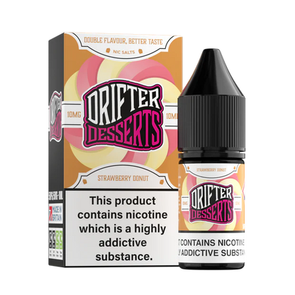 Drifter Desserts Bar Salts - Strawberry Doughnut 10ml
